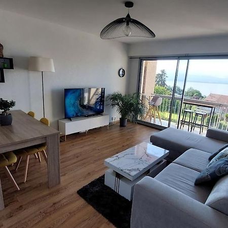 Appart Cosy Avec Vue Sur Le Lac Leman Évian-les-Bains Exteriér fotografie