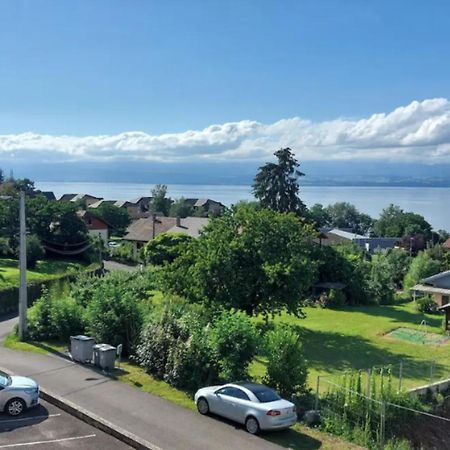 Appart Cosy Avec Vue Sur Le Lac Leman Évian-les-Bains Exteriér fotografie