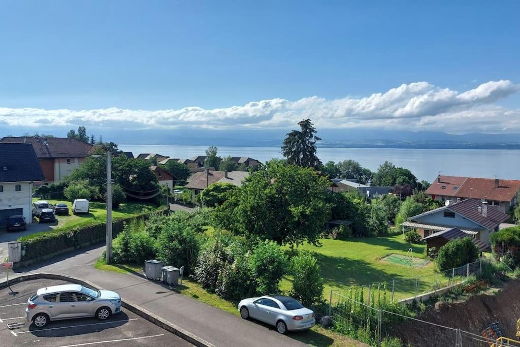 Appart Cosy Avec Vue Sur Le Lac Leman Évian-les-Bains Exteriér fotografie