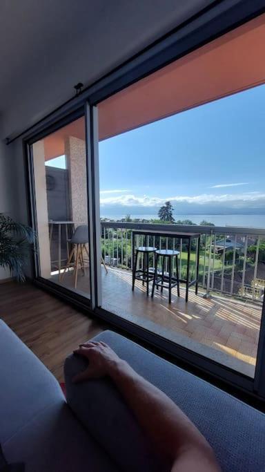 Appart Cosy Avec Vue Sur Le Lac Leman Évian-les-Bains Exteriér fotografie