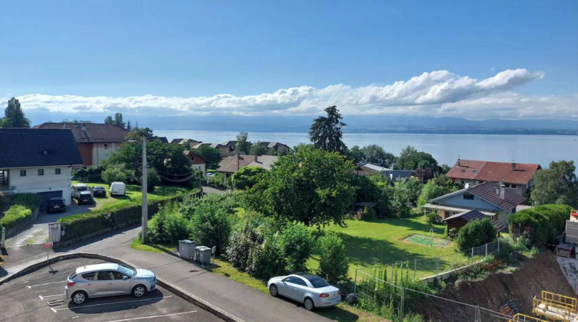 Appart Cosy Avec Vue Sur Le Lac Leman Évian-les-Bains Exteriér fotografie